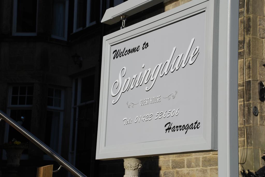 Springdale Guest House Harrogate Exteriér fotografie